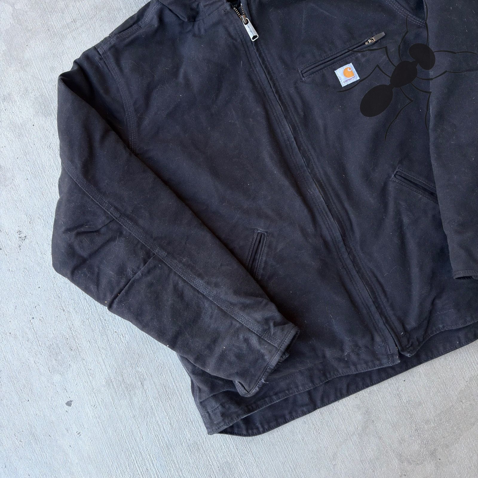 Carhartt × Vintage Carhartt YOUTH black Sierra work wear jacket Size US L / EU 52-54 / 3 - 2 Thumbnail