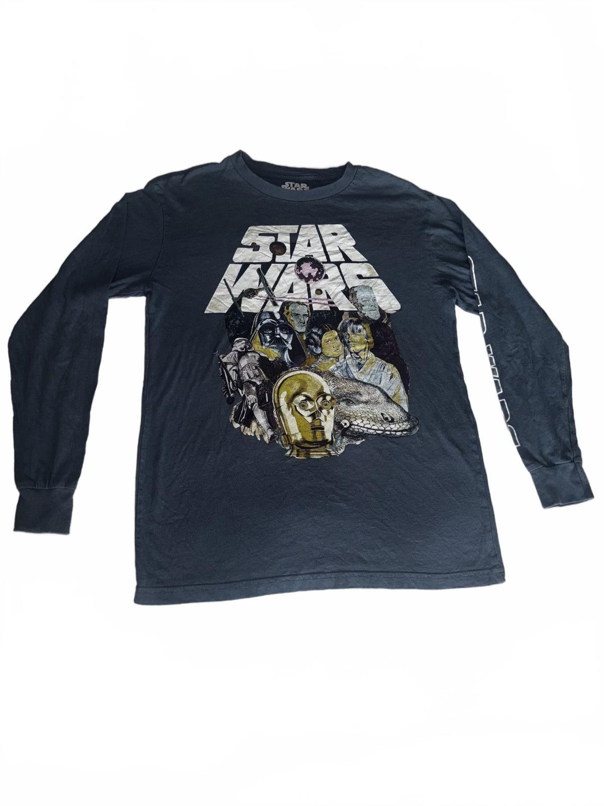 Star Wars Star Wars Long Sleeve Graphic Tee Size US S / EU 44-46 / 1 - 1 Thumbnail