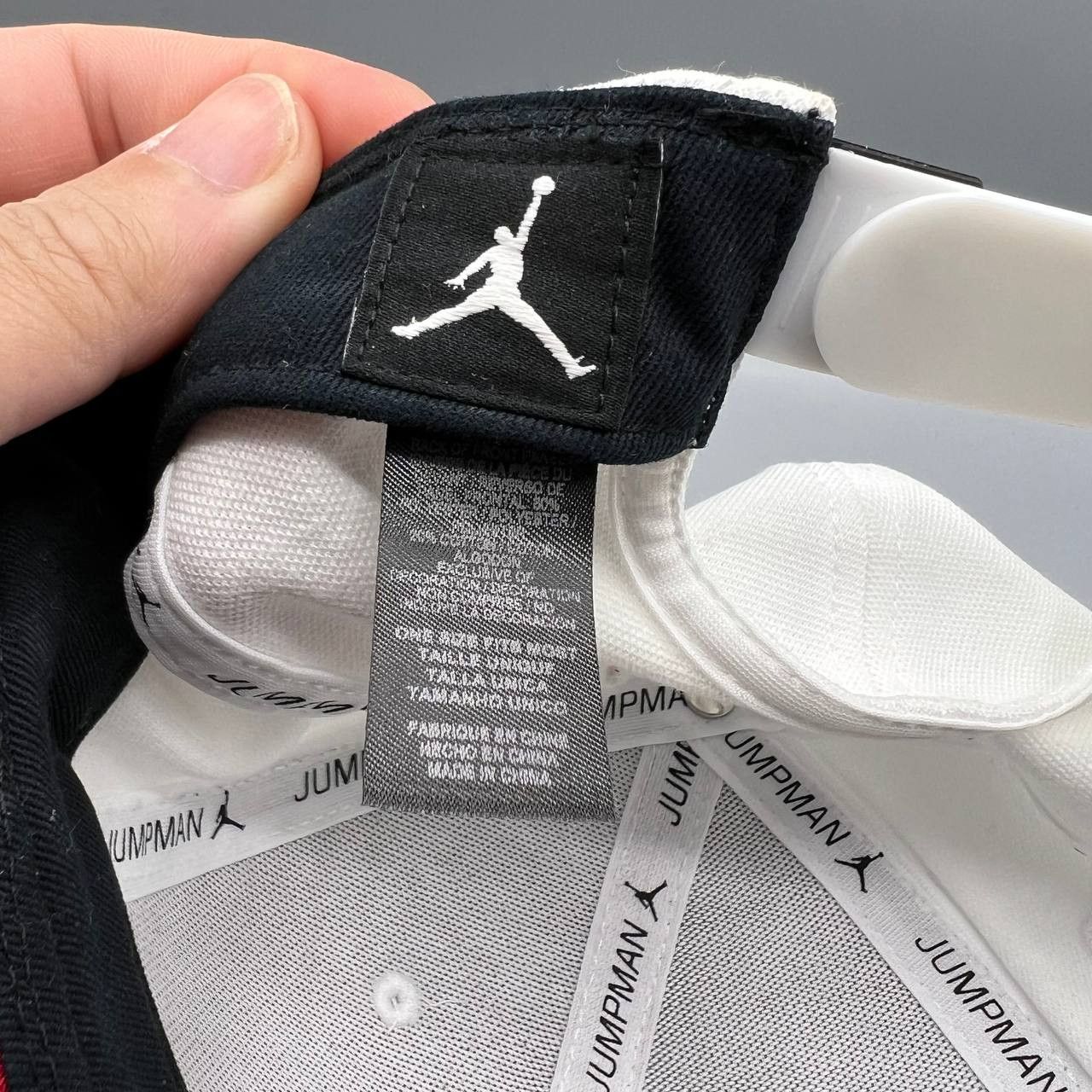 Jordan Brand Air Jordan Hat Men Embroidered Logo Jumpman Snap Back Cap Size ONE SIZE - 3 Thumbnail