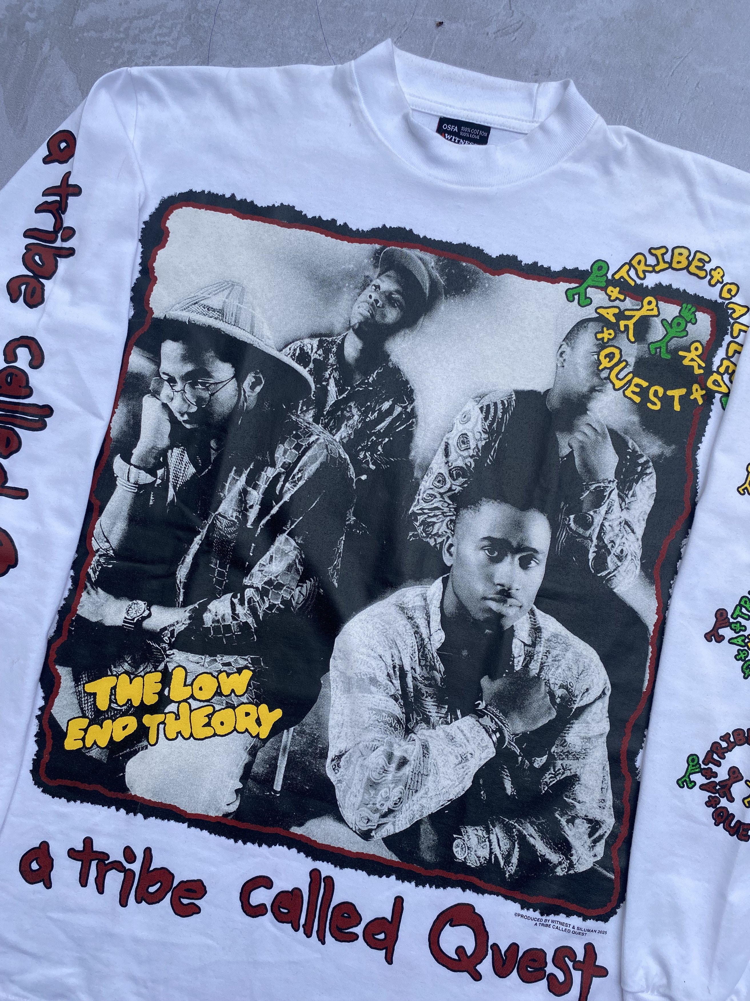 Rap Tees × Vintage × Wu-Tang Clan A Tribe Called Quest Limited Bootleg Longsleeve Size US XL / EU 56 / 4 - 2 Thumbnail