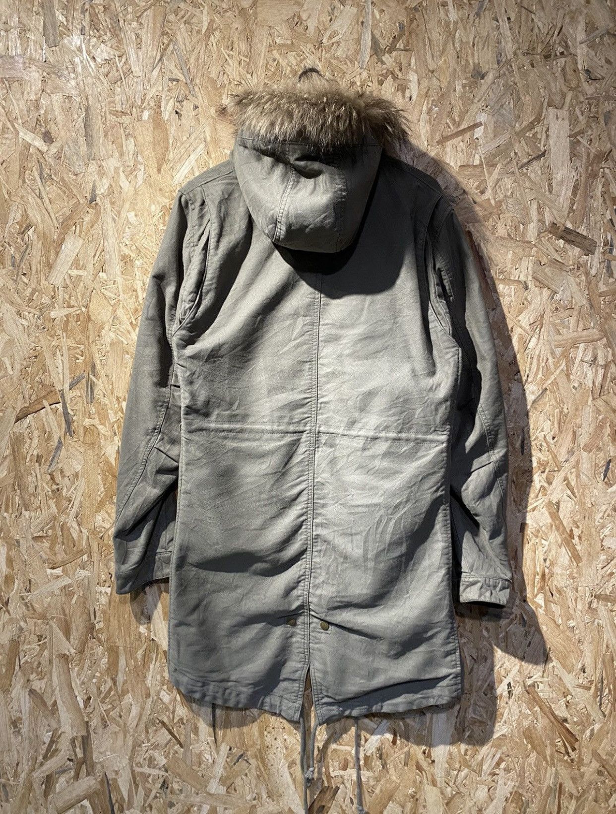 Japanese Brand × Vanquish Vanquish Fur Army Jackets Size US L / EU 52-54 / 3 - 2 Thumbnail