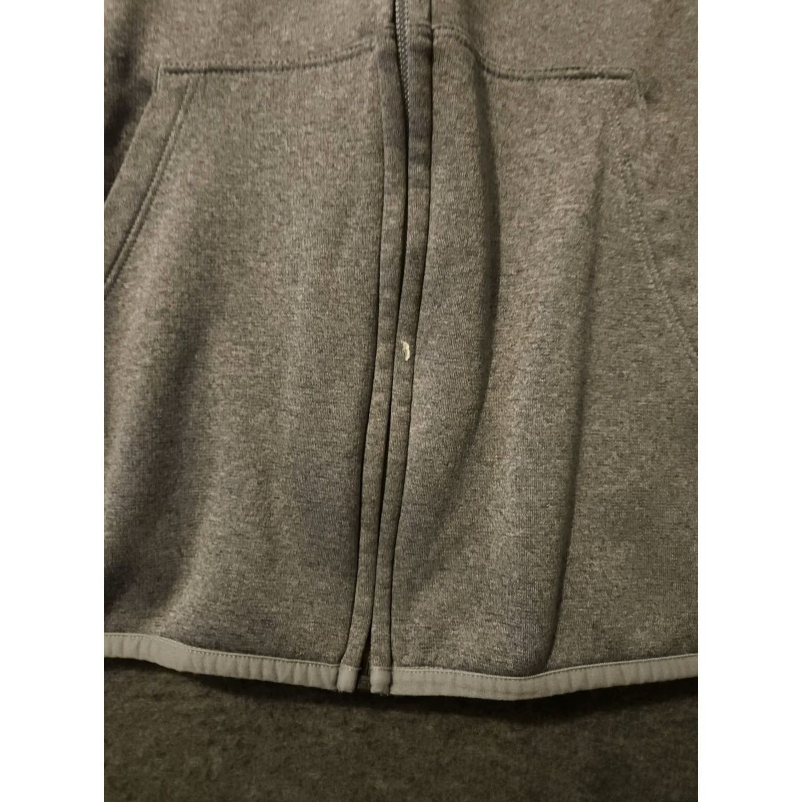 The North Face VINTAGE The North Face Full Zip Fleece Hooded Jacket Women's Large Gray Long Sleeve Size L / US 10 / IT 46 - 6 Thumbnail