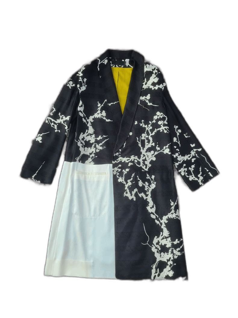 Haider Ackermann Haider Ackermann Silk Embroidered Coat Size XL / US 12-14 / IT 48-50 - 1 Thumbnail