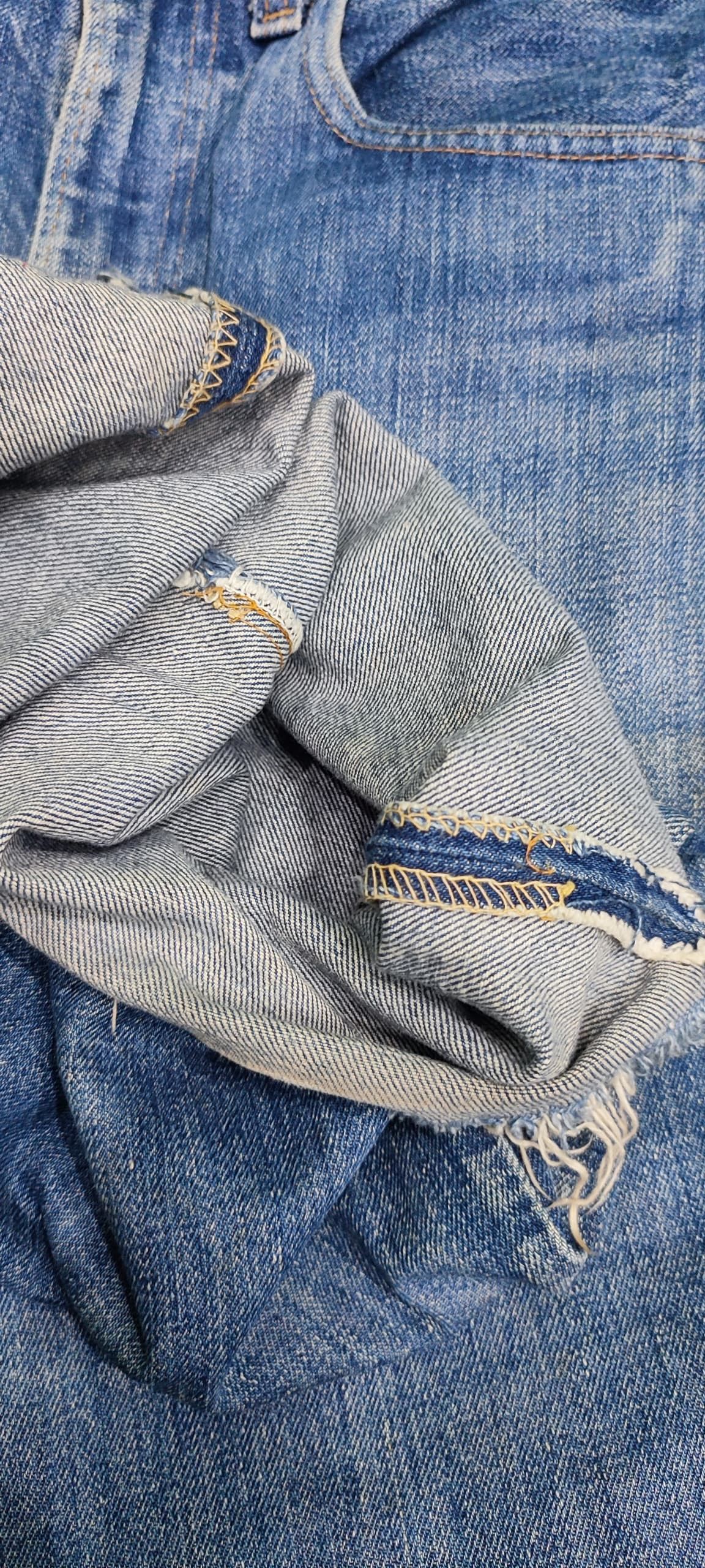 Levi's Vintage Clothing DISTRESSED LEVIS 517 BOOTCUT NO'8 Size US 31 - 15 Thumbnail
