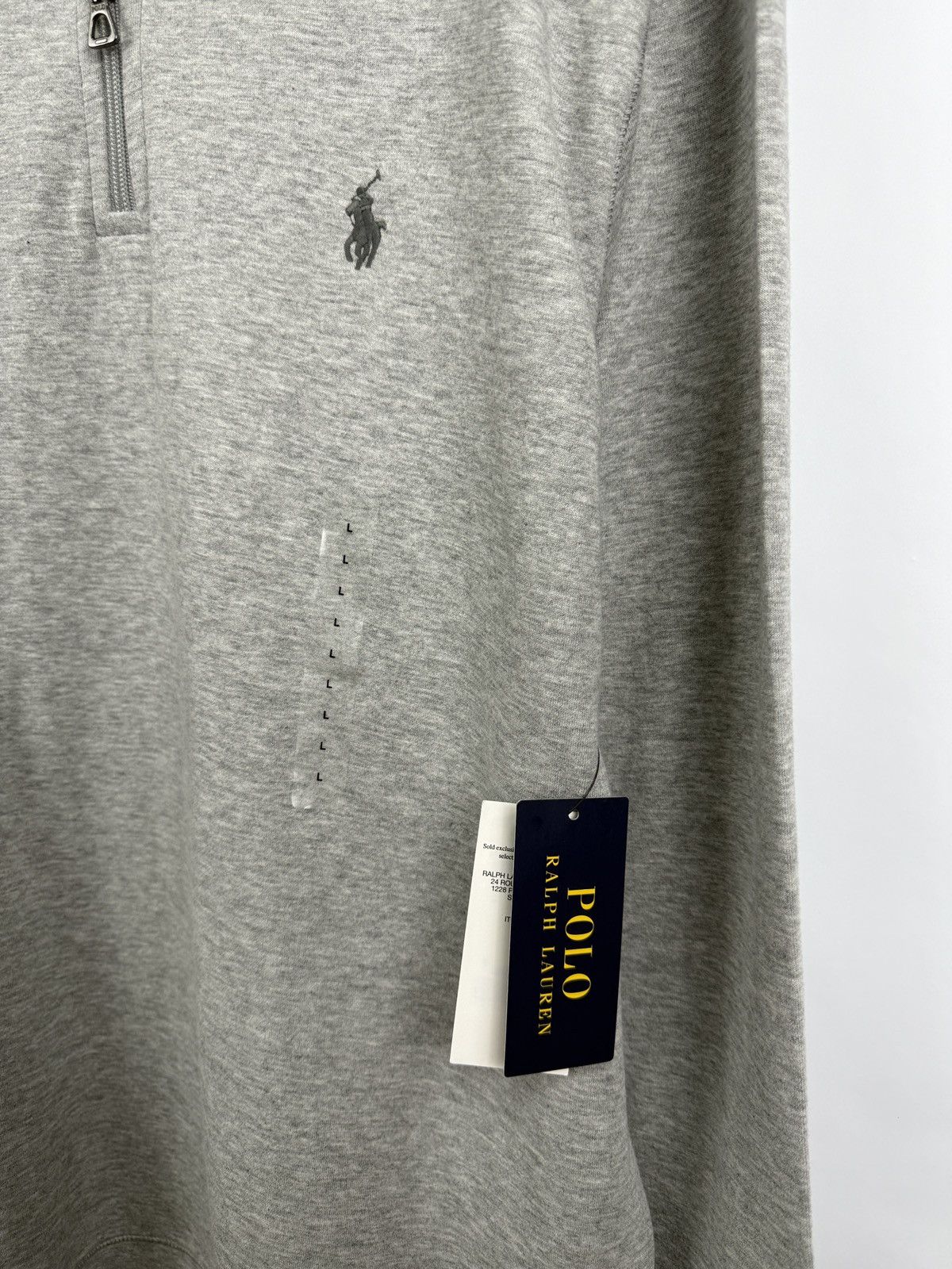 Polo Ralph Lauren 🇺🇸 NWT❗️Polo Ralph Lauren Luxury Jersey Quarter-zip Pullover Size US L / EU 52-54 / 3 - 8 Thumbnail