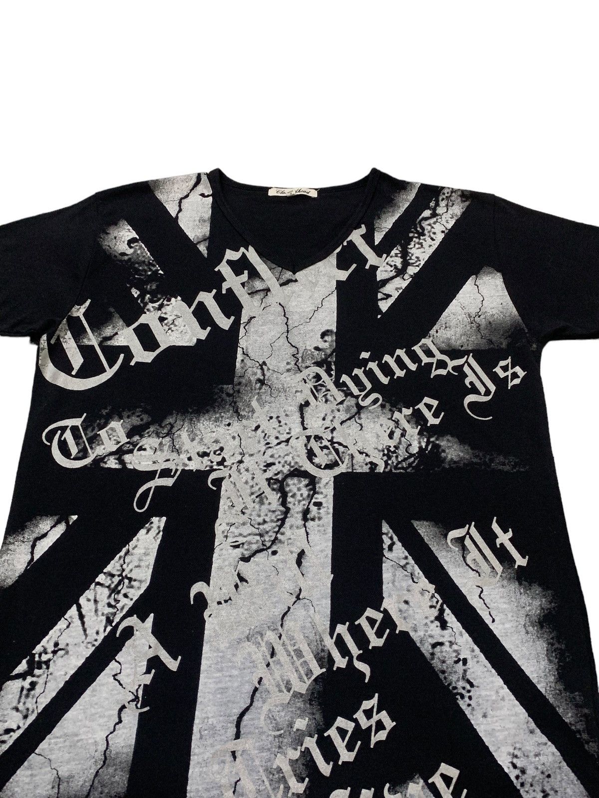If Six Was Nine Clash Ahead Japan Poems Gothic Cross Tshirt Size US M / EU 48-50 / 2 - 7 Thumbnail