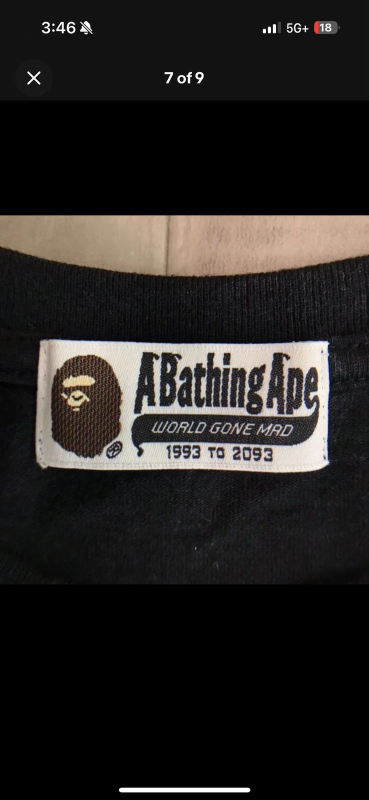 Bape Disney x BAPE Tee BRAND NEW Size M / US 6-8 / IT 42-44 - 6 Thumbnail