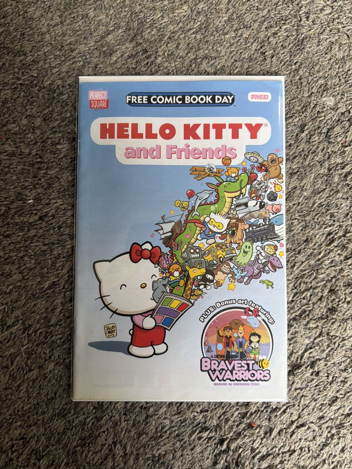 Hypebeast 2014 Perfect Square Sanrio Hello Kitty And Friends Comic Size ONE SIZE - 1 Thumbnail