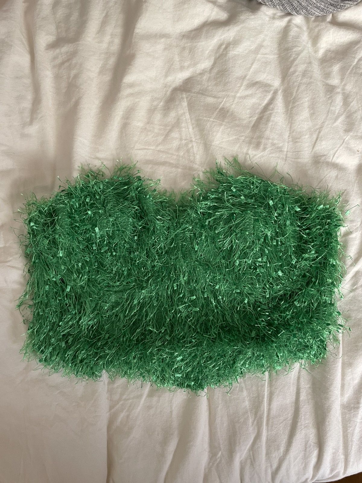 Naked & Famous NA-KD fluffy crop top Size XL / US 12-14 / IT 48-50 - 9 Thumbnail