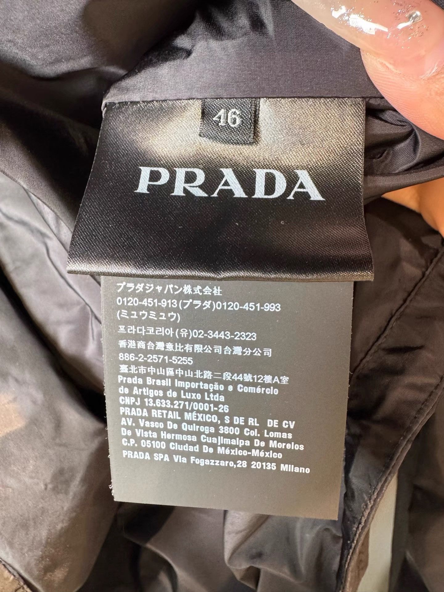 Prada Prada New Black Triangle Logo Windbreaker Jacket K36 Size US S / EU 44-46 / 1 - 5 Thumbnail