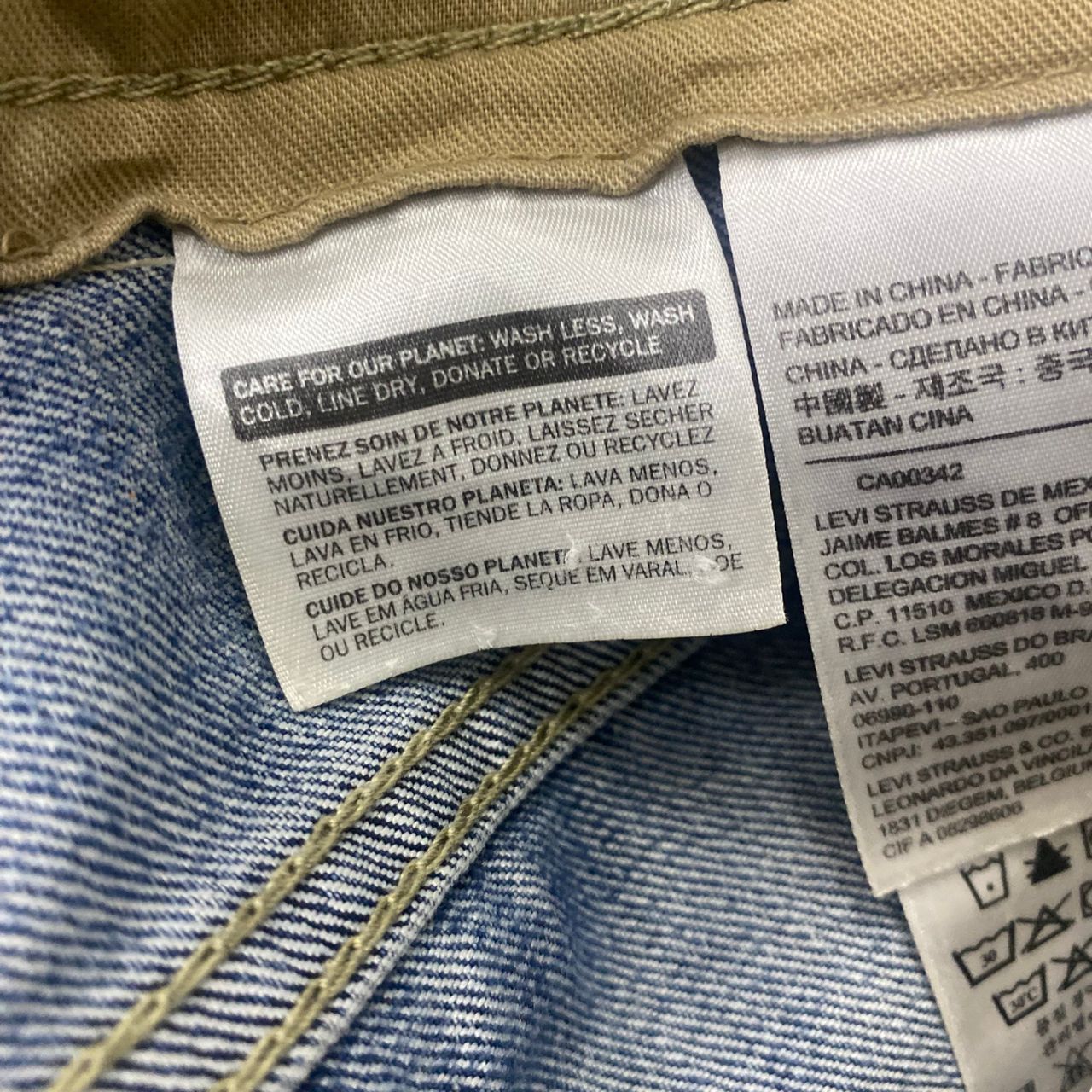 Levi's 💥Best Offer💥Vintage Levis 504 Distressed Denim Size US 34 / EU 50 - 17 Thumbnail