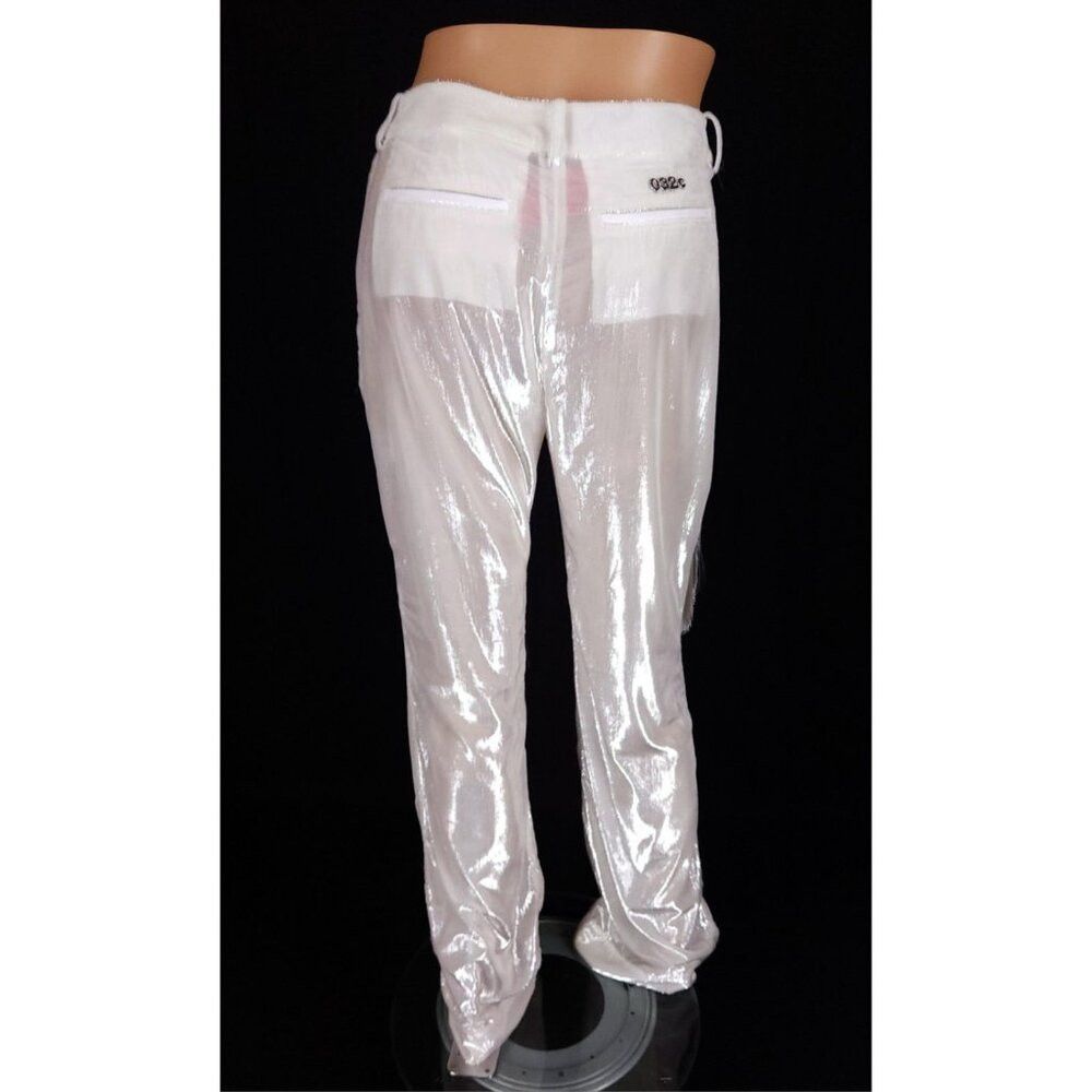 032c 032c The Magic Pants Size 40 L Womens White Trousers $495 Size 34" / US 12 / IT 48 - 7 Thumbnail
