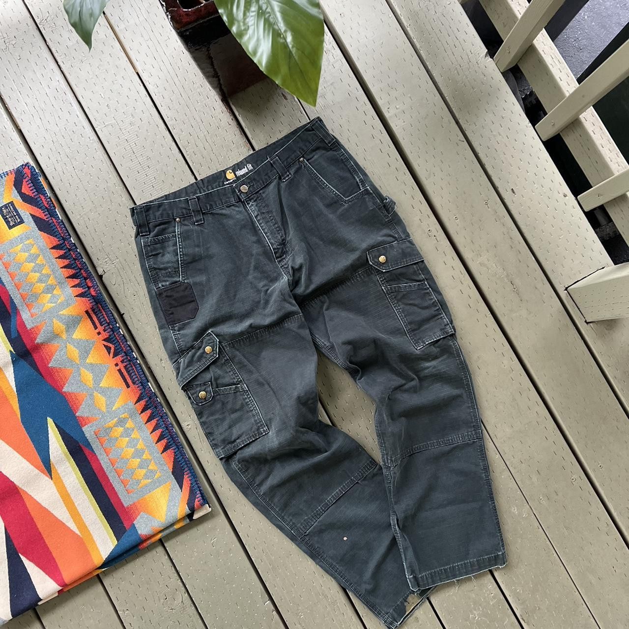 Carhartt × Vintage Carhartt double knee pants cargo workwear Size US 36 / EU 52 - 4 Thumbnail