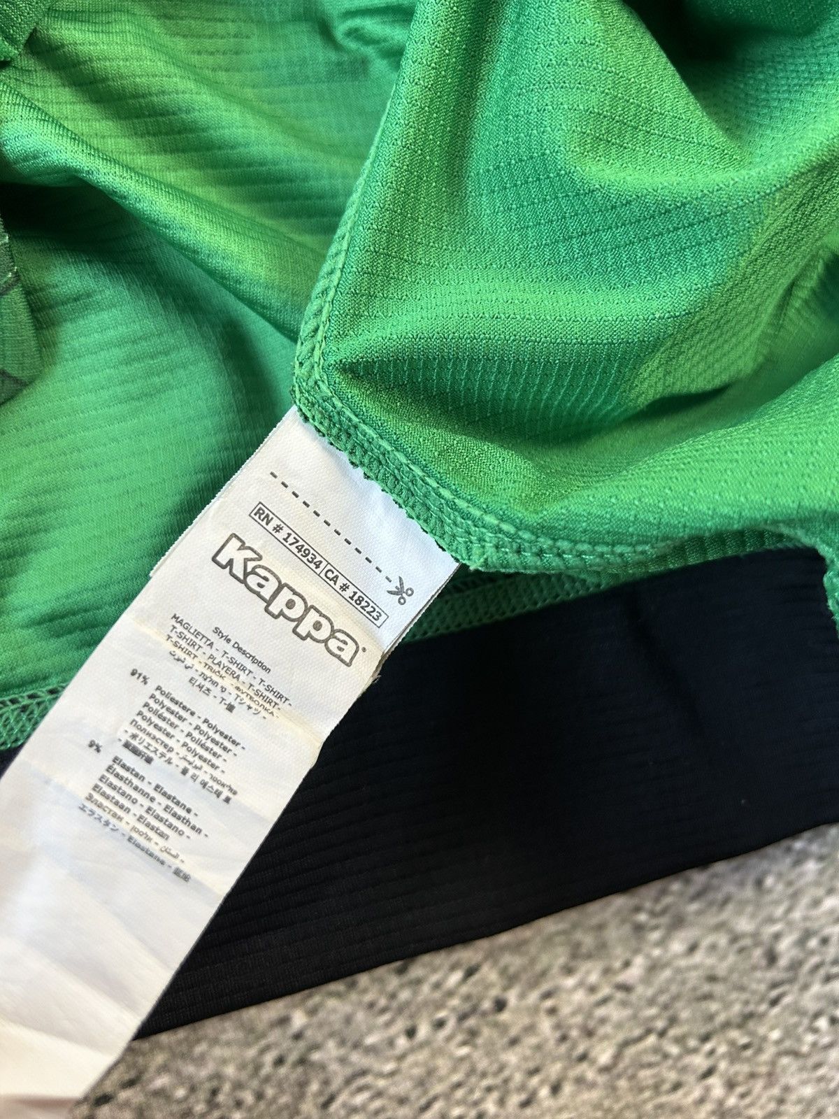 Kappa Napoli Kappa Jersey Goalkeeper green snake rare 2018 19 Size US M / EU 48-50 / 2 - 6 Thumbnail