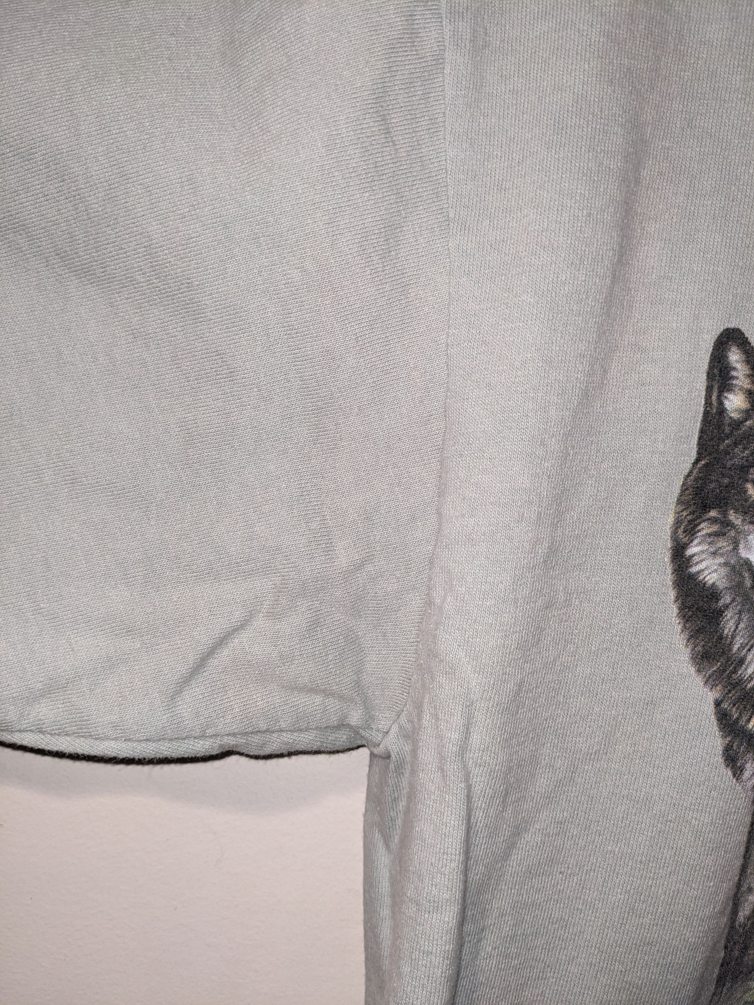 Vintage Vintage 90s Wolf Animal Nature Knobles Pennsylvania T-Shirt Size US L / EU 52-54 / 3 - 6 Thumbnail