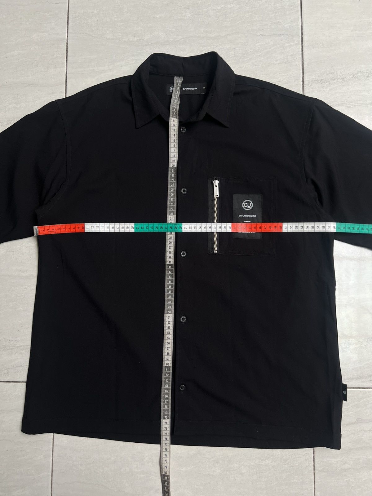 Undercover GU UNDERCOVER Zip Pocket Oversize Boxy Shirt Size US L / EU 52-54 / 3 - 2 Thumbnail