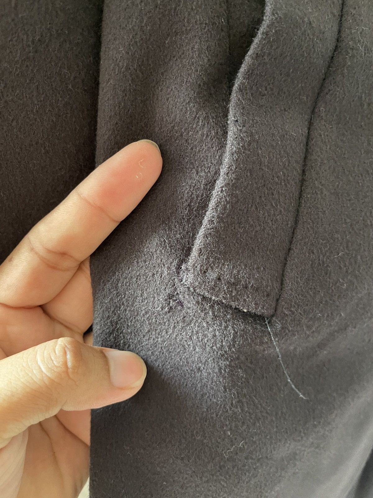 Lardini Lardini Lana Wool Pin Coat Size US M / EU 48-50 / 2 - 12 Thumbnail