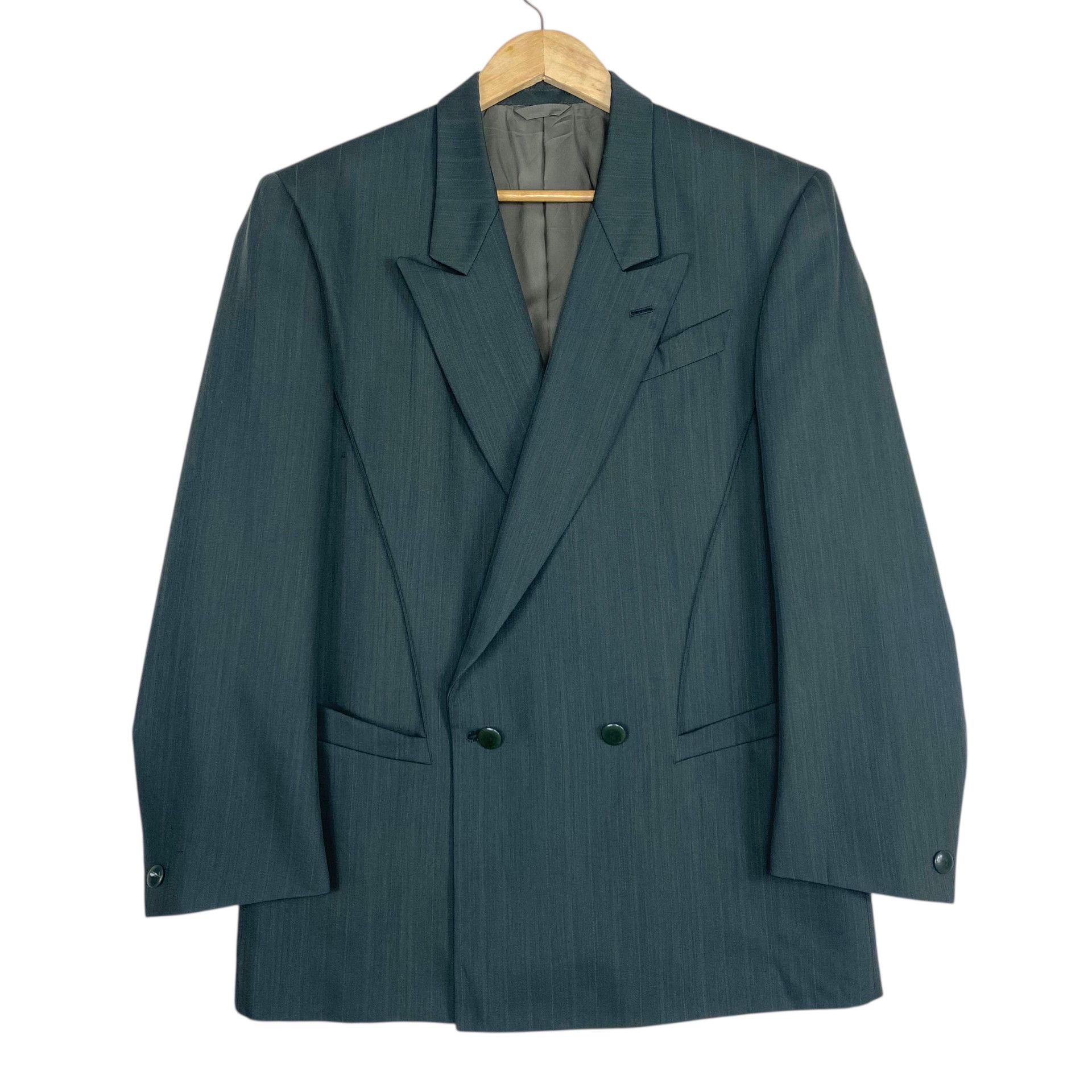 Thierry Mugler 💥THIERRY MUGLER ARCHIVES AW96 DOUBLE BREASTED JACKET Size US M / EU 48-50 / 2 - 1 Thumbnail