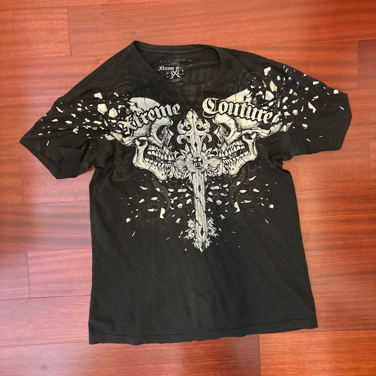 Affliction Extreme couture Y2K Shirt Size US XL / EU 56 / 4 - 1 Thumbnail