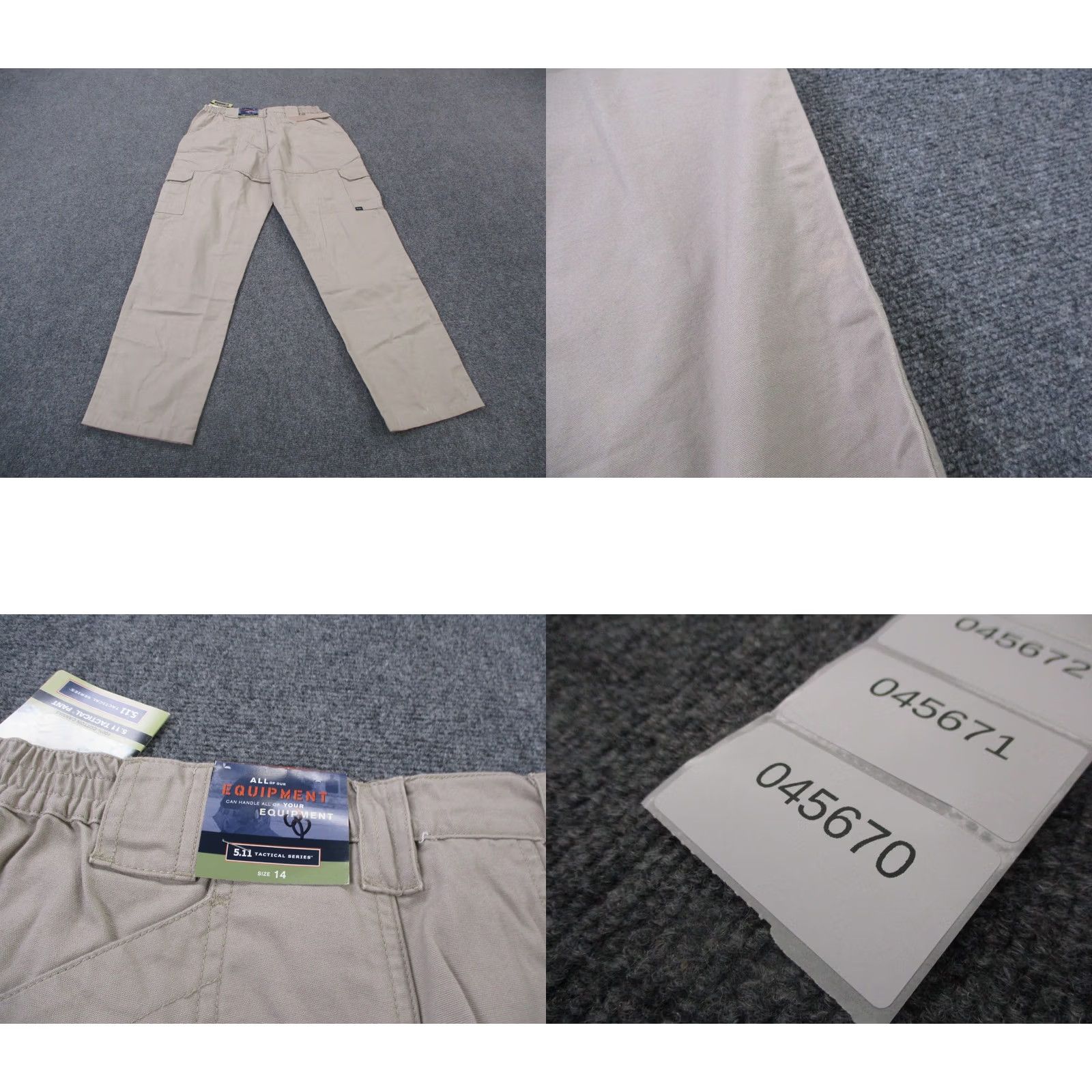 Vintage 5.11 Tactical Pants Women Cargo Canvas Beige 14 XS? 32 Inseam? (Please provide size/waist) Size 24" / US 00 / IT 34 - 9 Thumbnail