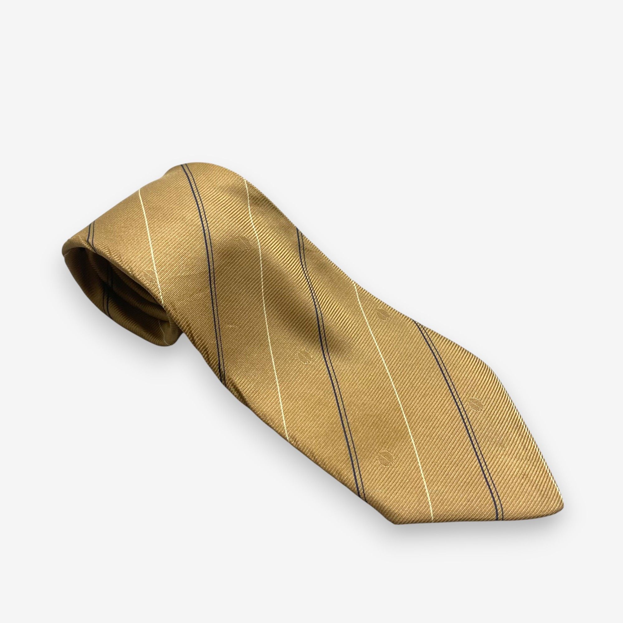 Alfred Dunhill Vintage Alfred Dunhill SILK Necktie Cravate Pure Silk Size ONE SIZE - 1 Thumbnail