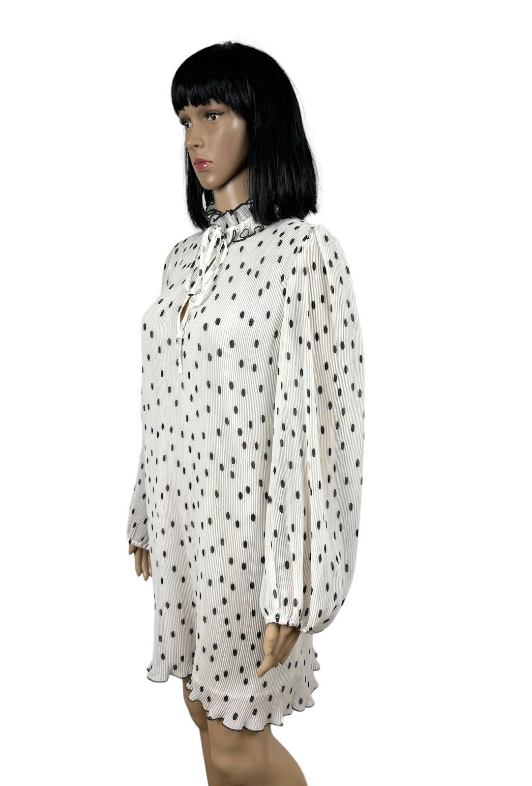 Ganni Ganni Polka Dot Shirt Dress Polyester size 36 Size XS / US 0-2 / IT 36-38 - 6 Thumbnail