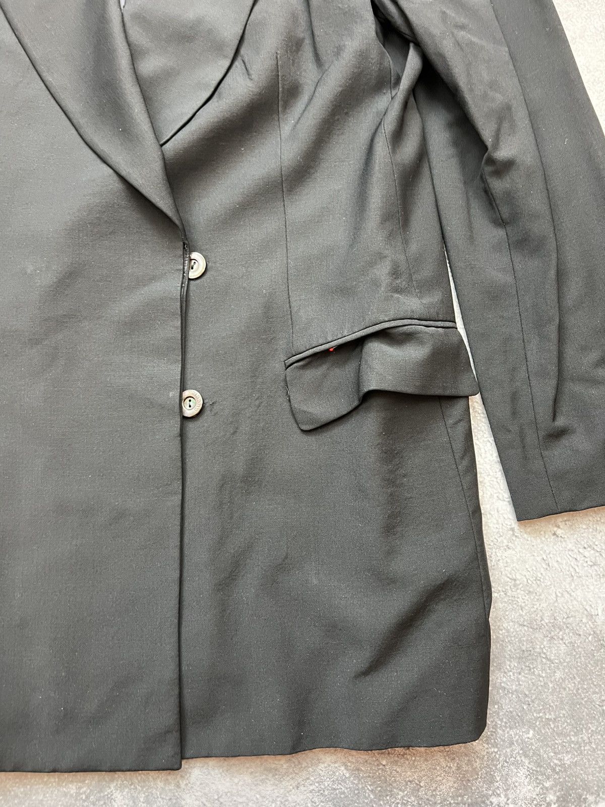 Gucci Gucci Black Blazer Formal Basic Mens Size 46 Size 46R - 2 Thumbnail