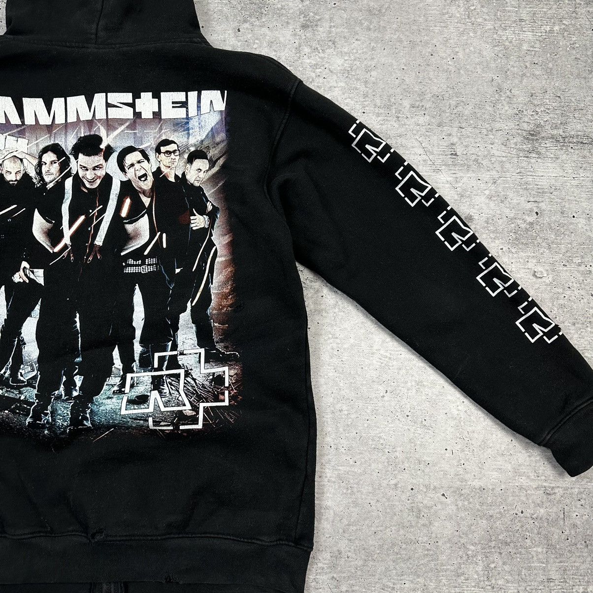 Band Tees Rammstein Band Rock Zip Hoodie Size S Size US S / EU 44-46 / 1 - 11 Thumbnail