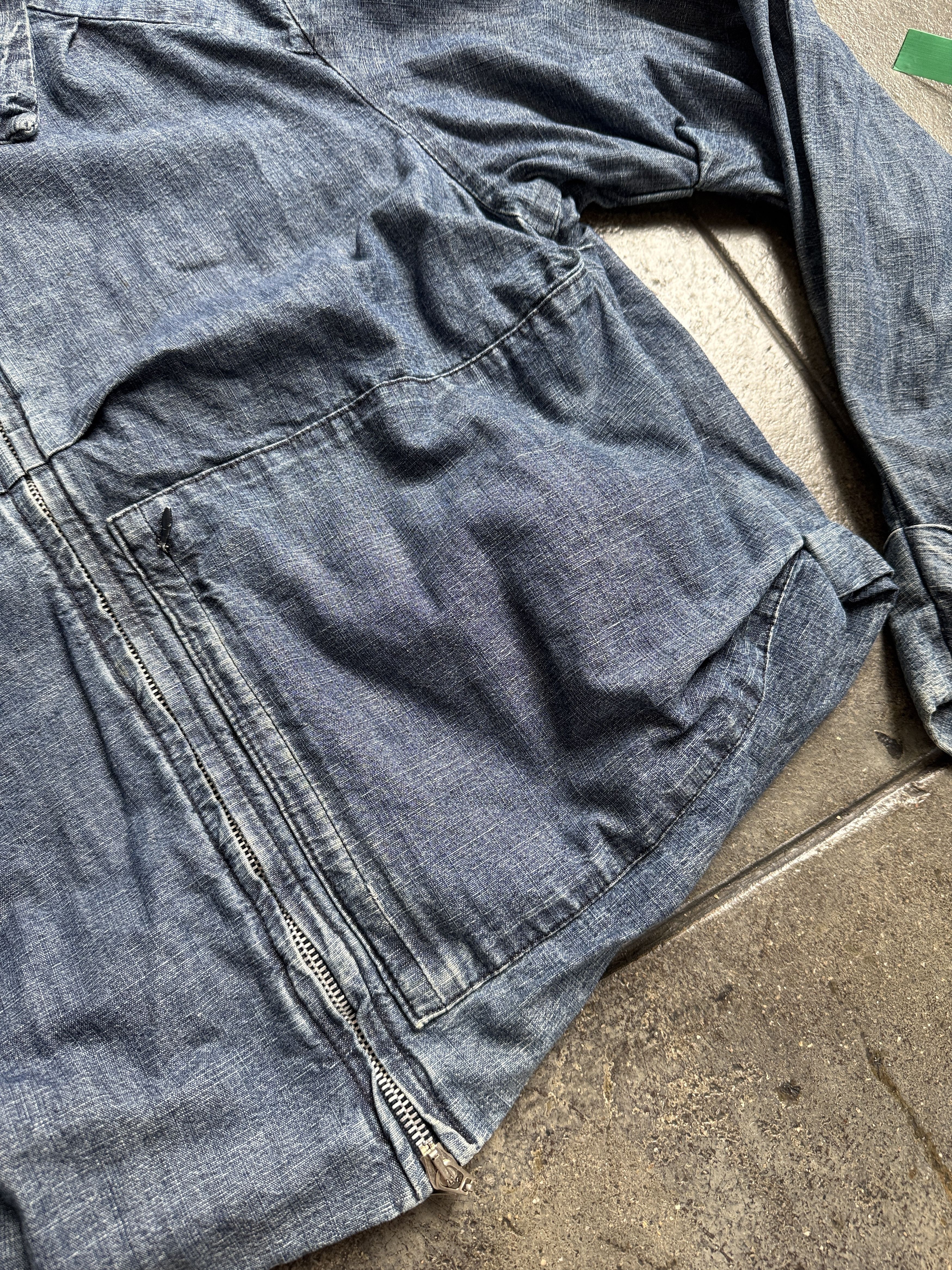 Vivienne Westwood Tokyo Exclusive early 2000's Folded Denim Jacket Size US M / EU 48-50 / 2 - 9 Thumbnail