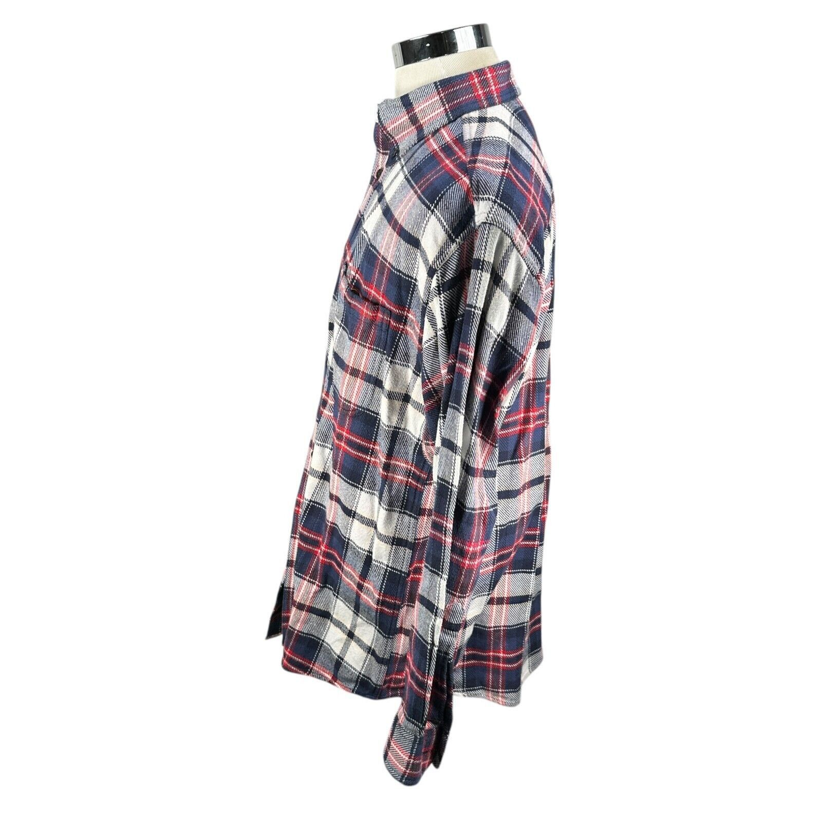 Orvis Orvis Flannel Work Shirt Men’s Large Red Blue Button Down Size US L / EU 52-54 / 3 - 4 Thumbnail