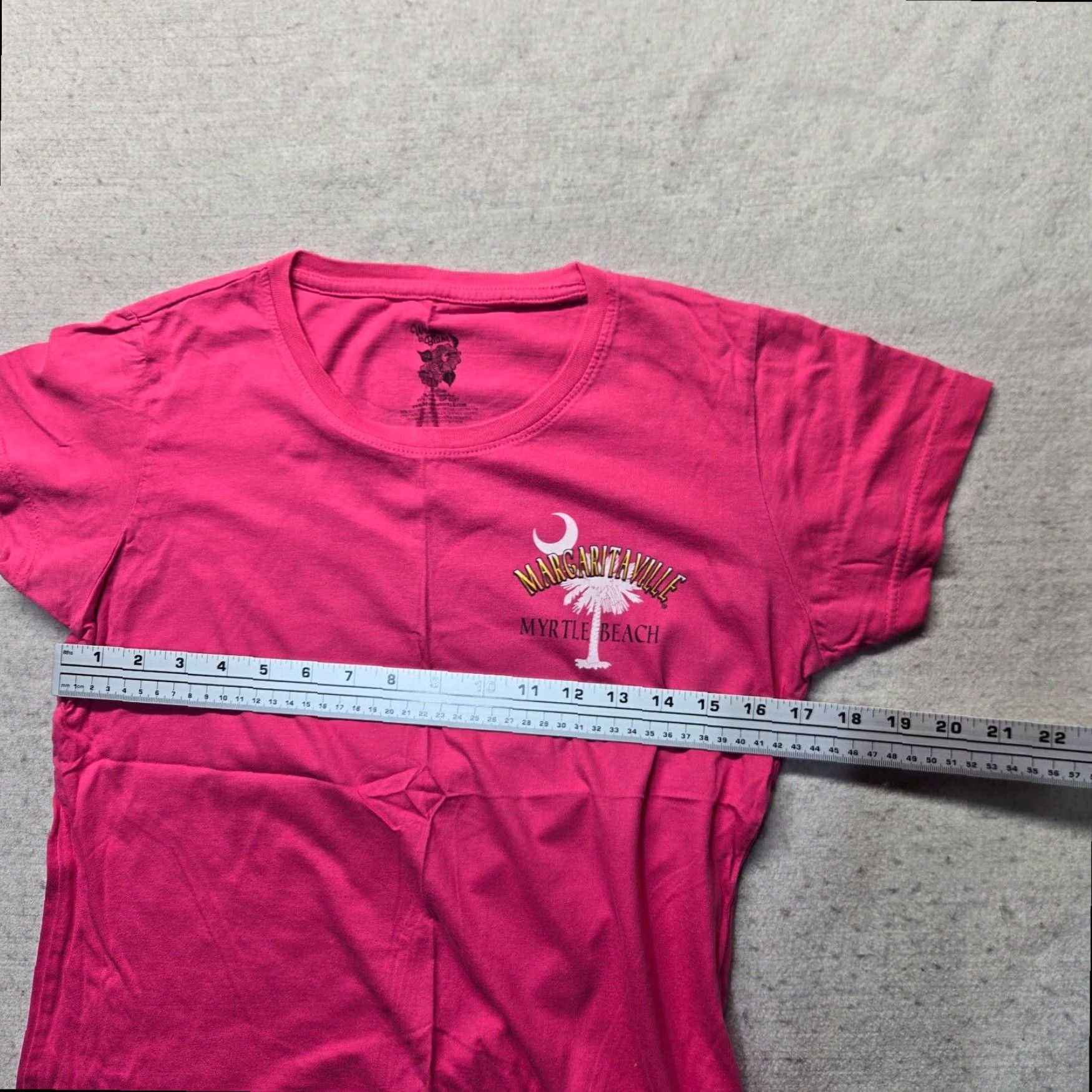 Vintage Margaritaville T-Shirt Adult Men's M Medium Pink Myrtle Beach South Carolina SC Size US M / EU 48-50 / 2 - 5 Thumbnail