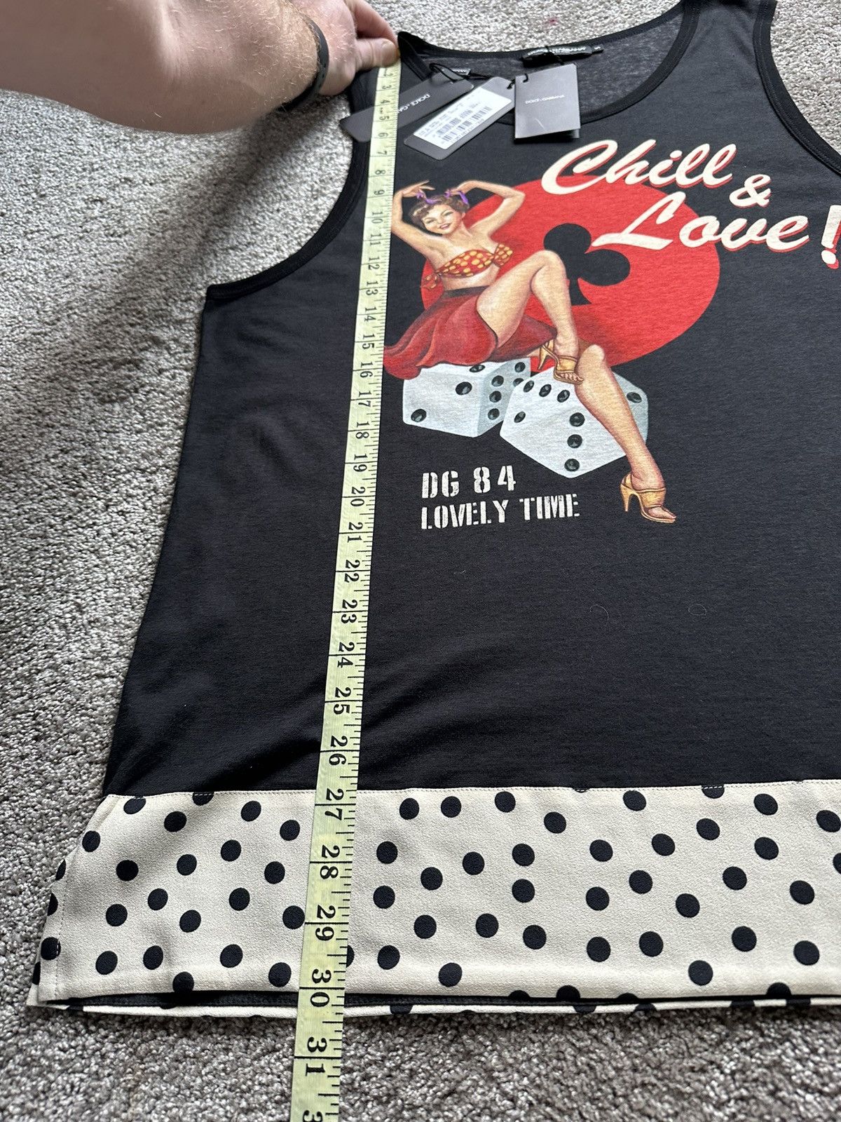 Dolce & Gabbana SS20 Dolce & Gabbana D&G tank top vest t shirt S Size US S / EU 44-46 / 1 - 8 Thumbnail