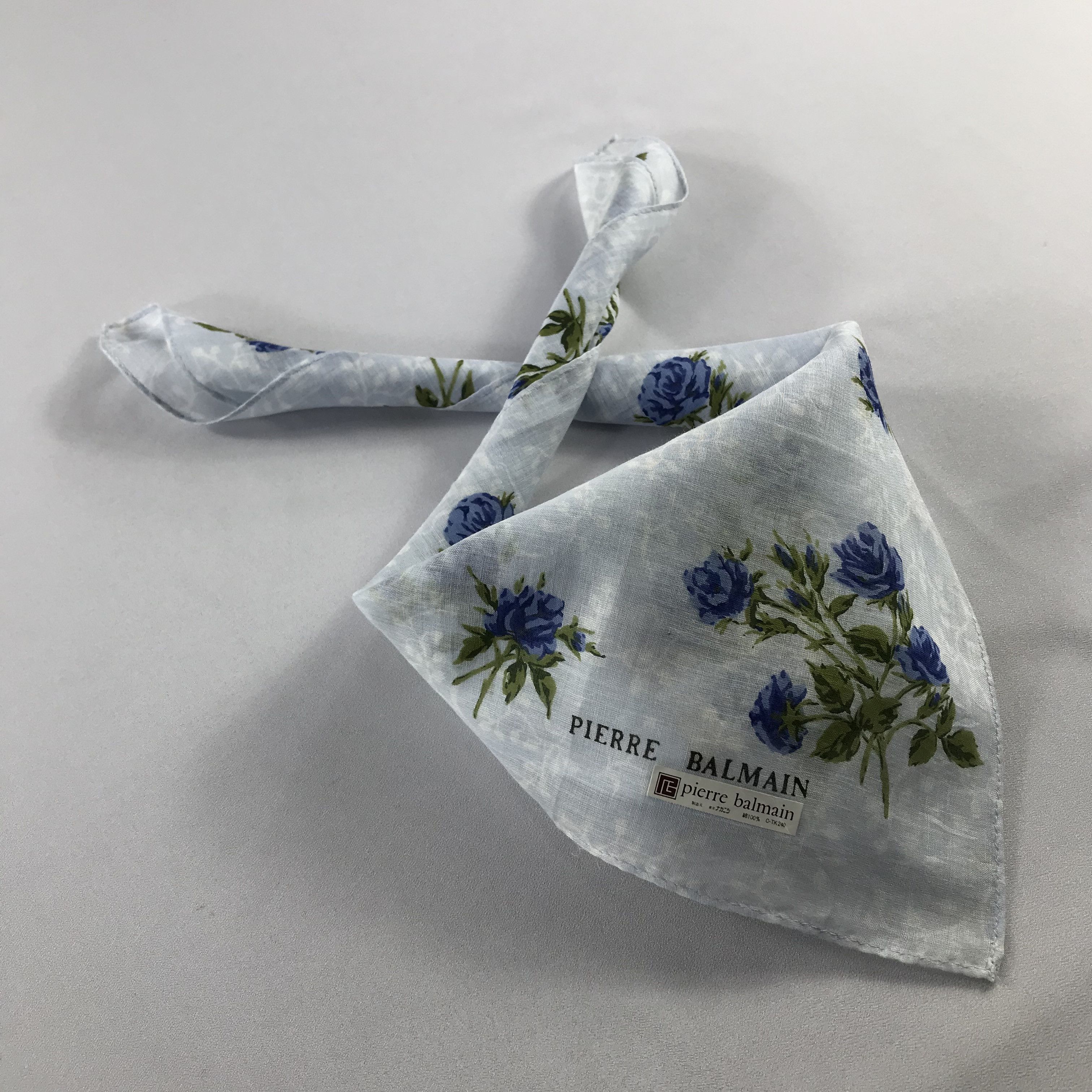 Pierre Balmain Pierre Balmain Handkerchief / Bandana / Neckerchief C643 Size ONE SIZE - 2 Thumbnail