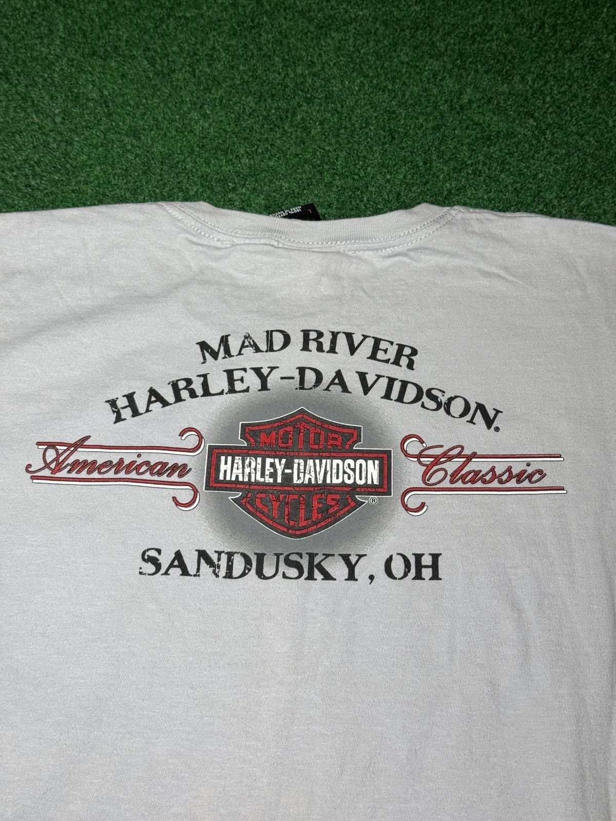 Harley Davidson Y2K Harley Davidson Skull Motorcycle Biker Large T Shirt Size US L / EU 52-54 / 3 - 5 Thumbnail