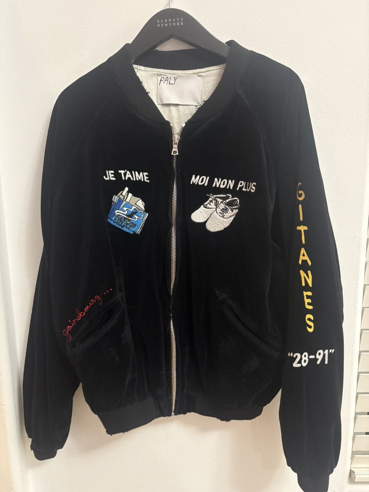 Paly Hollywood Paly hollywood 2026SS serge souvenir jacket black sz medium Size US M / EU 48-50 / 2 - 1 Thumbnail