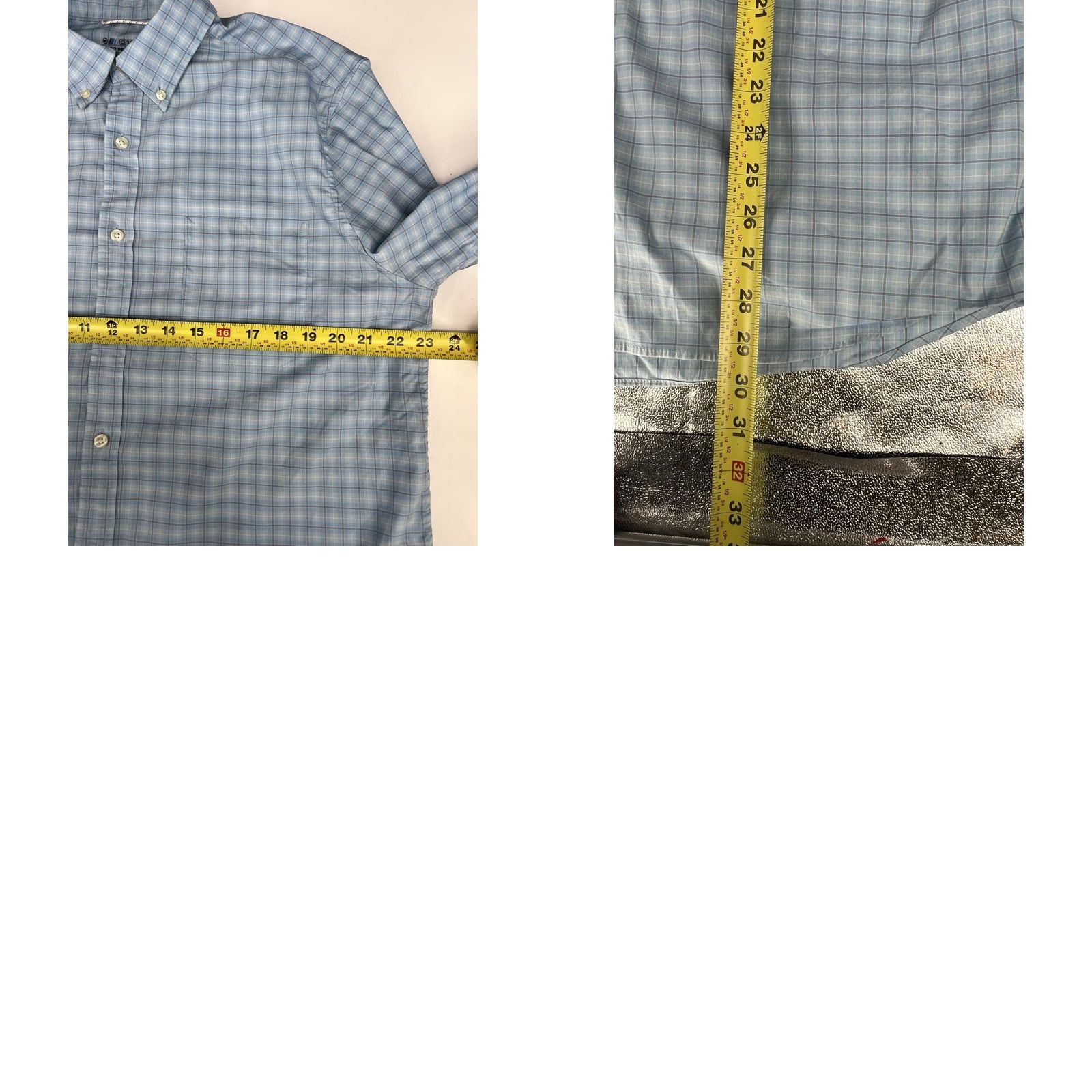 Vineyard Vines Vineyard Vines Shirt Mens Size Large Blue Plaid Performance On The Go Size US L / EU 52-54 / 3 - 8 Thumbnail