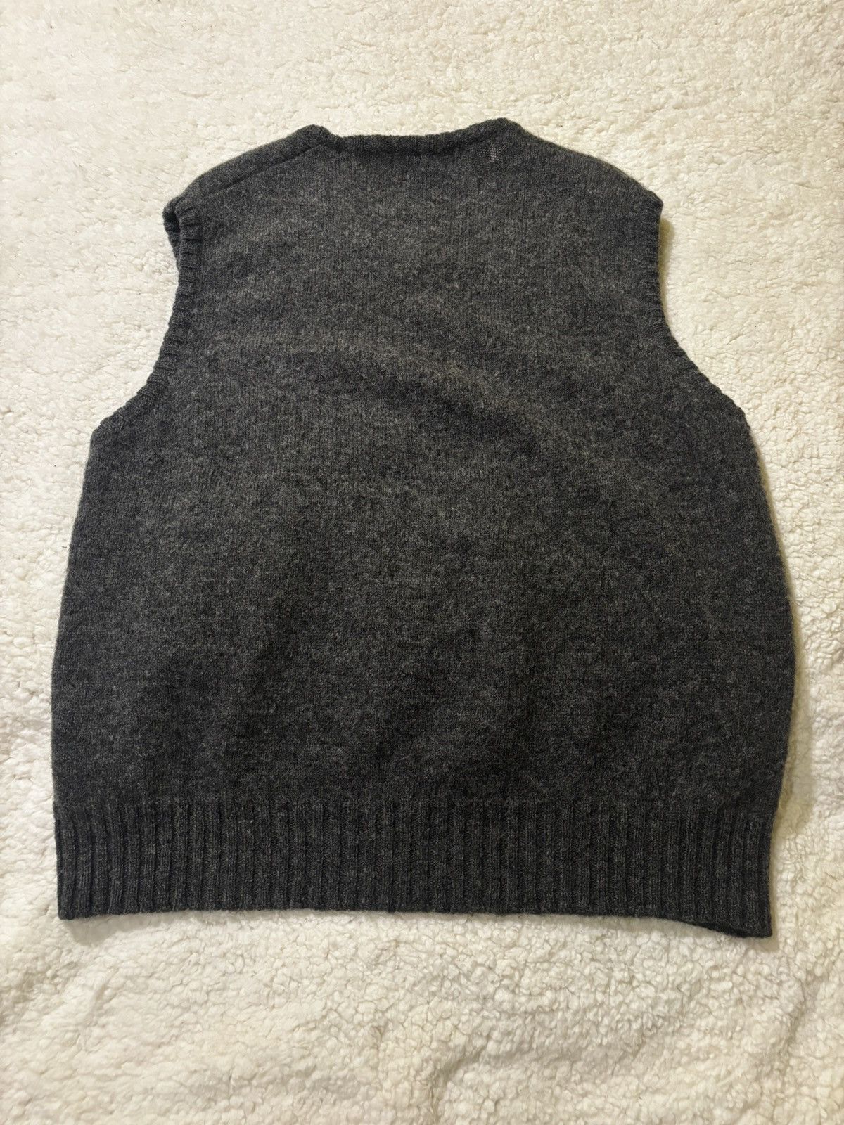 Britches Men’s gray wool vest0701 Size US XL / EU 56 / 4 - 8 Thumbnail