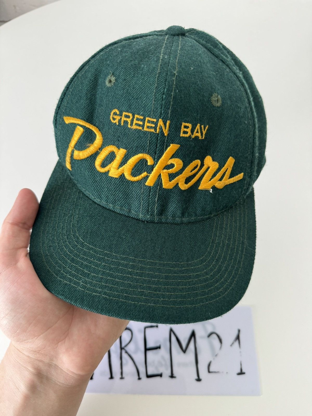 NHL Green Bay Packers vintage cap hat Size ONE SIZE - 2 Thumbnail