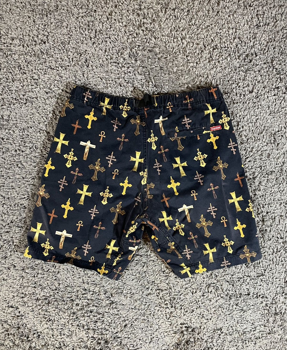 Supreme 2013SS Supreme Gold Crosses Belt Short Black Size US 30 / EU 46 - 2 Thumbnail