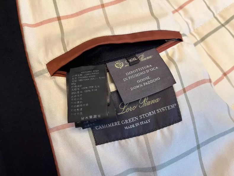 Loro Piana LORO PIANA Cashmere down jackets Size US XXL / EU 58 / 5 - 6 Thumbnail