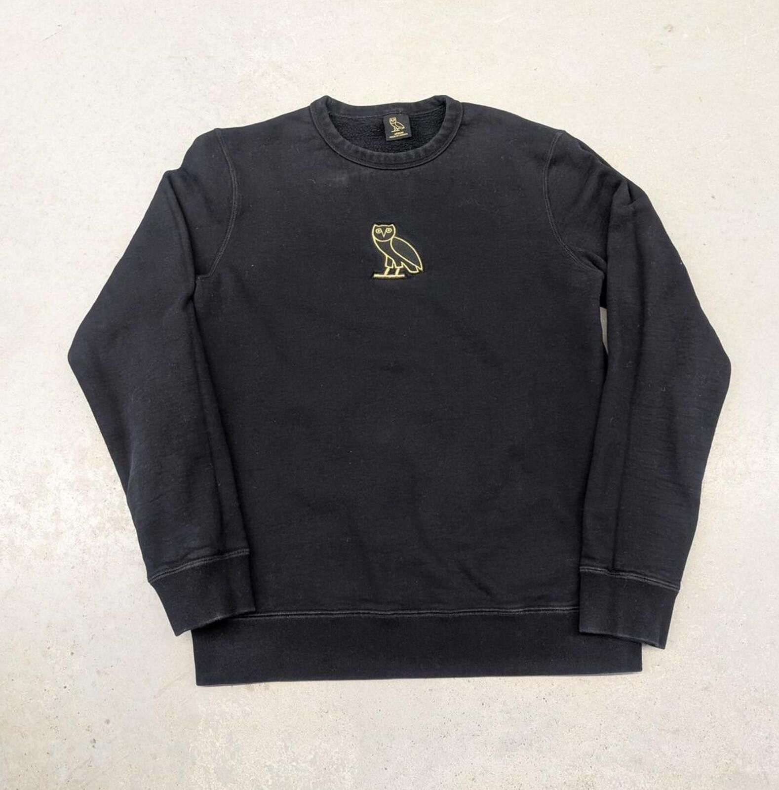 October's Very Own October's Very Own Drake Owl Heavy Weight Black Sweater Size US M / EU 48-50 / 2 - 1 Thumbnail
