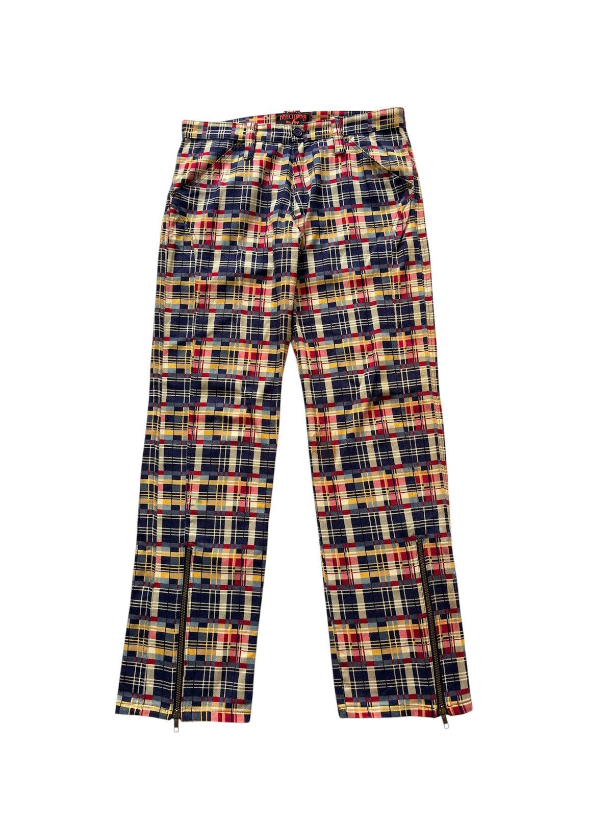 Beauty Beast MILKBOY BOY MULTI COLOUR ZIP ANKLE PANTS Size US 32 / EU 48 - 1 Thumbnail