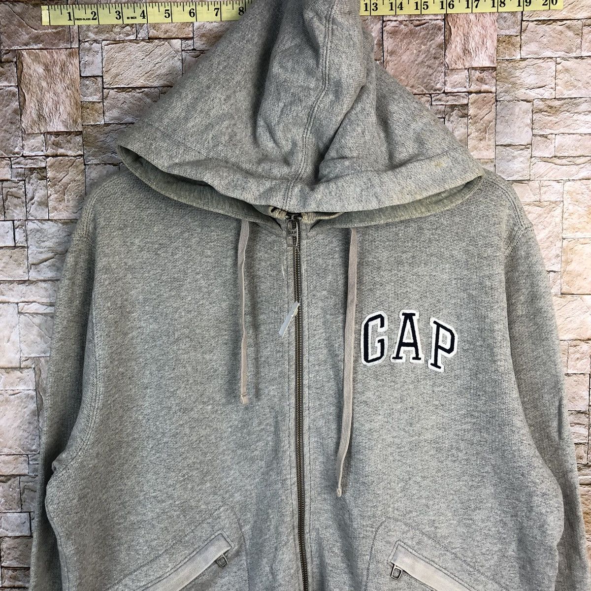 Gap Gap Grey sweatshirt vintage Hoodie #A556 Size US L / EU 52-54 / 3 - 5 Thumbnail