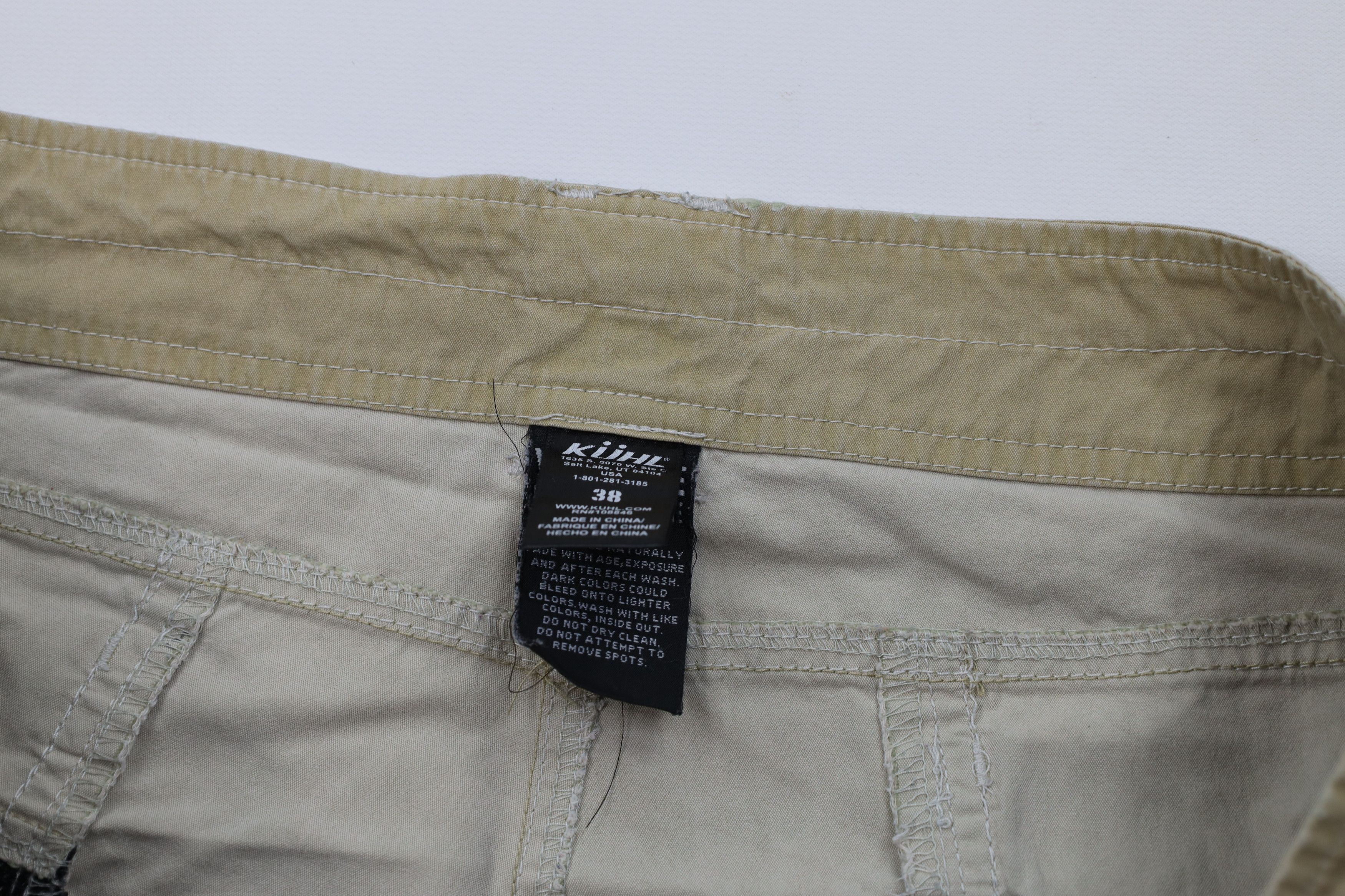 Kuhl Kuhl Mountain Vintage Dye Trekking Hiking Shorts Beige Size US 38 / EU 54 - 10 Thumbnail