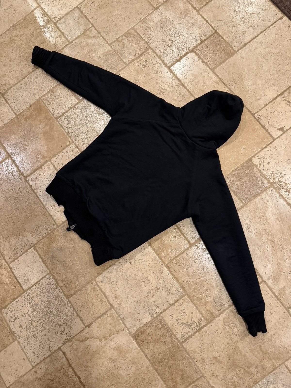 Greg Lauren Greg Lauren Black Fleece Hoodie Sherpa Lined Zip Up Hoodie Size US L / EU 52-54 / 3 - 12 Thumbnail