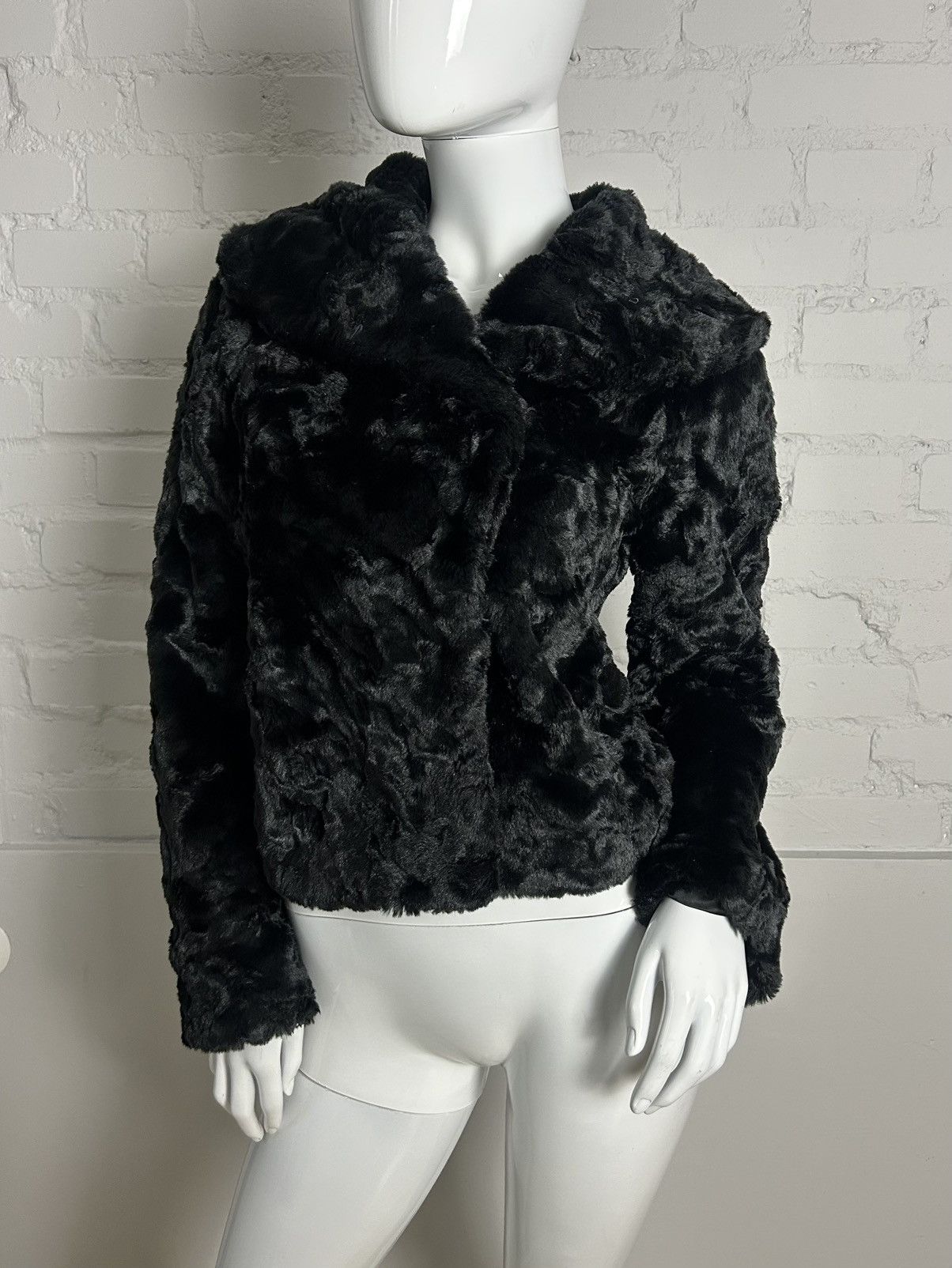 Vintage Vintage asymmetric fur jacket Size S / US 4 / IT 40 - 7 Thumbnail