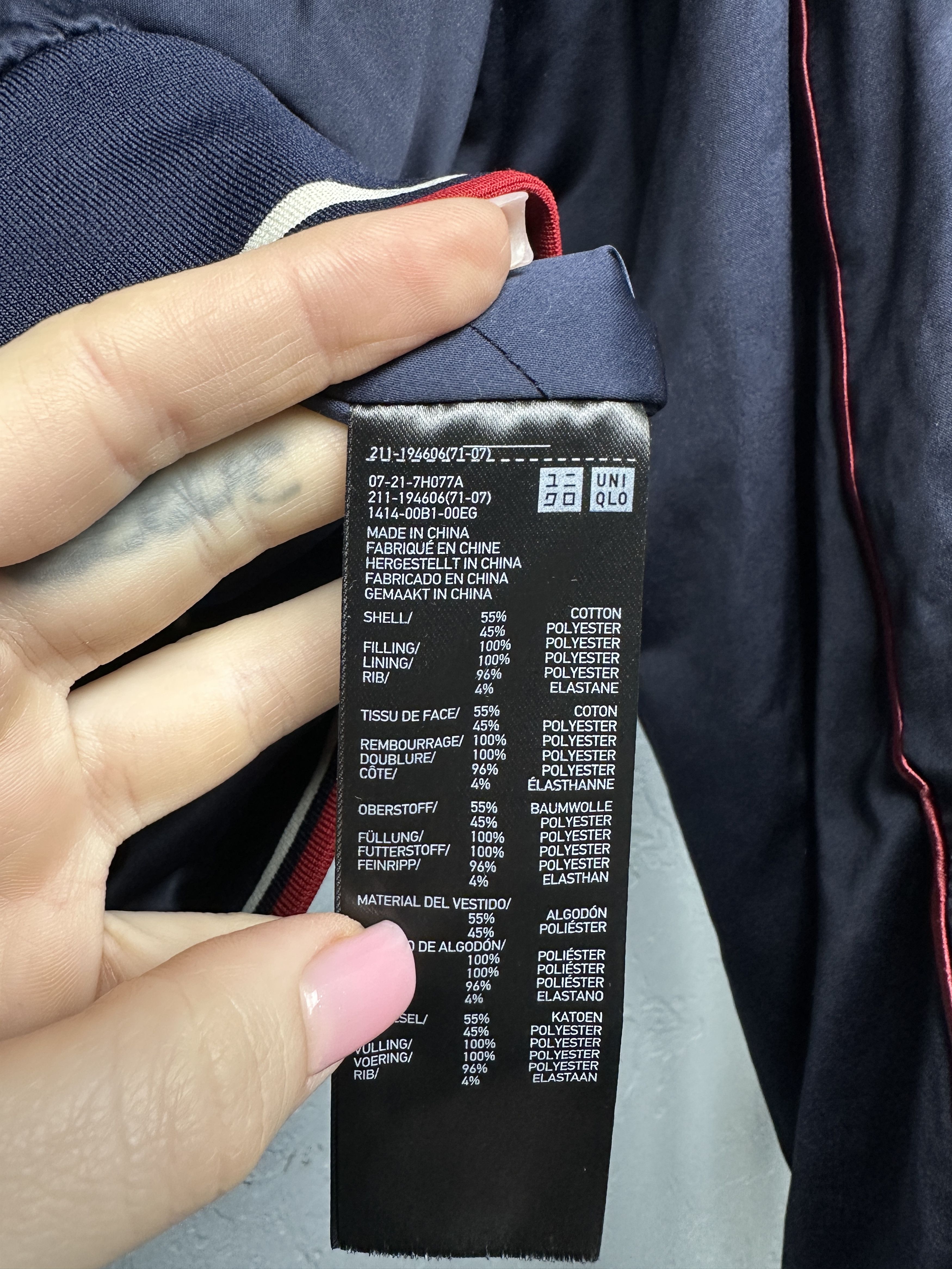 Uniqlo Ines de la Fressange x Uniqlo Womens Insulated Bomber Jacket Size M / US 6-8 / IT 42-44 - 4 Thumbnail
