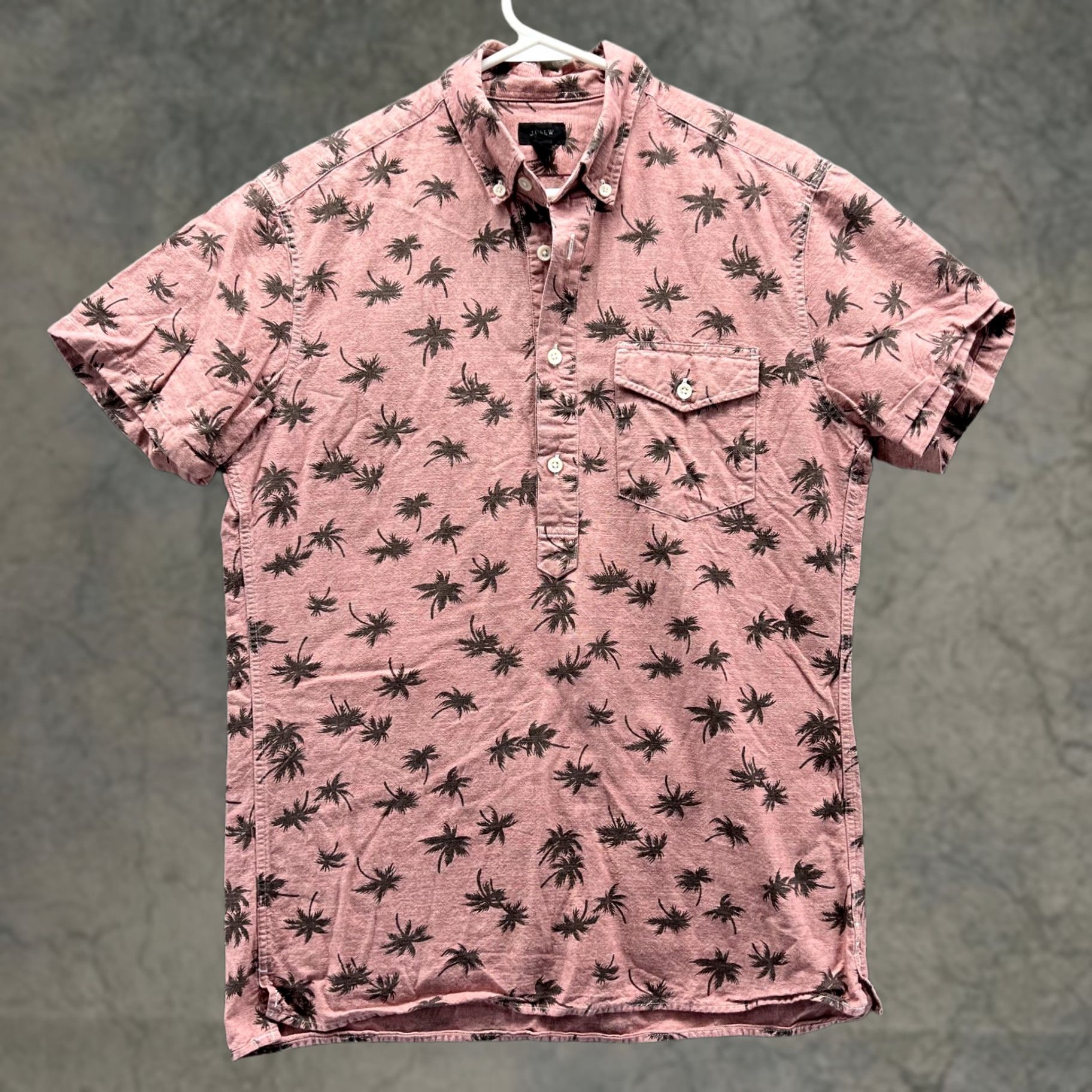 J.Crew J.CREW Shirt Men S Pink Floral Short Sleeve Button-Down All Seasons Casual Size US S / EU 44-46 / 1 - 1 Thumbnail