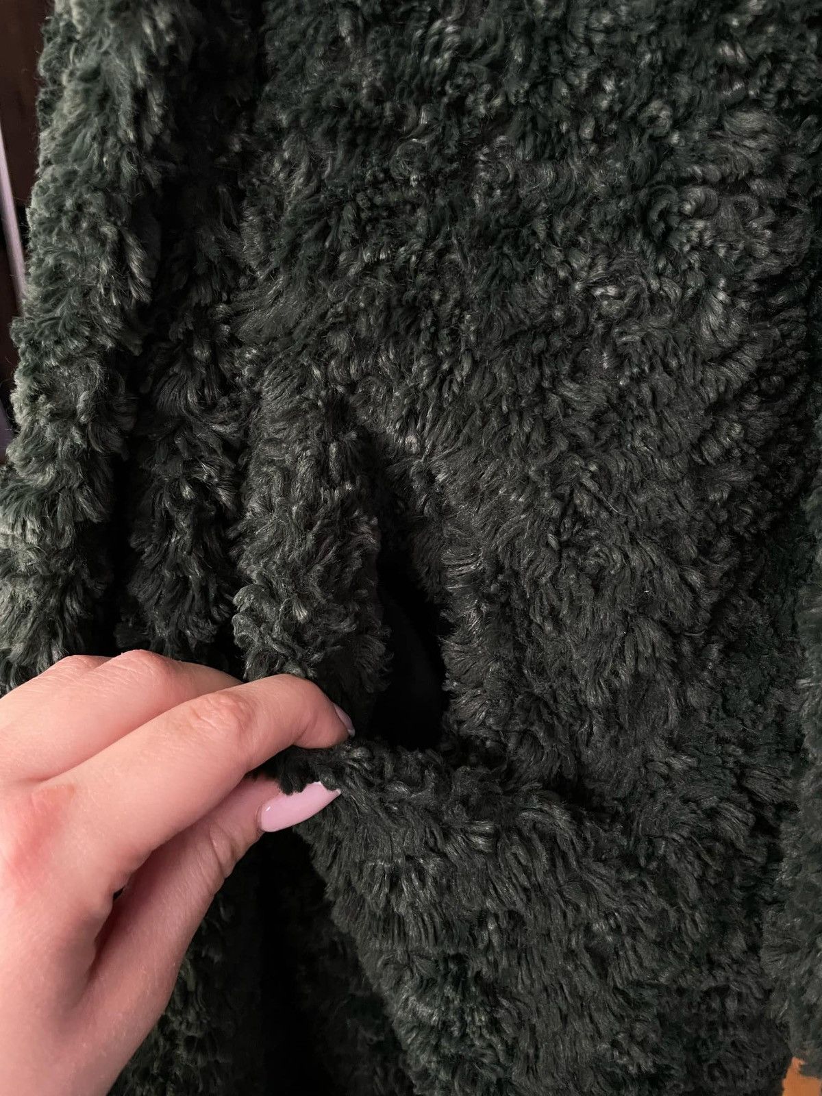 Isabel Marant × Isabel Marant Etoile Isabel Marant Etoile Teddy Coat Size L / US 10 / IT 46 - 10 Thumbnail