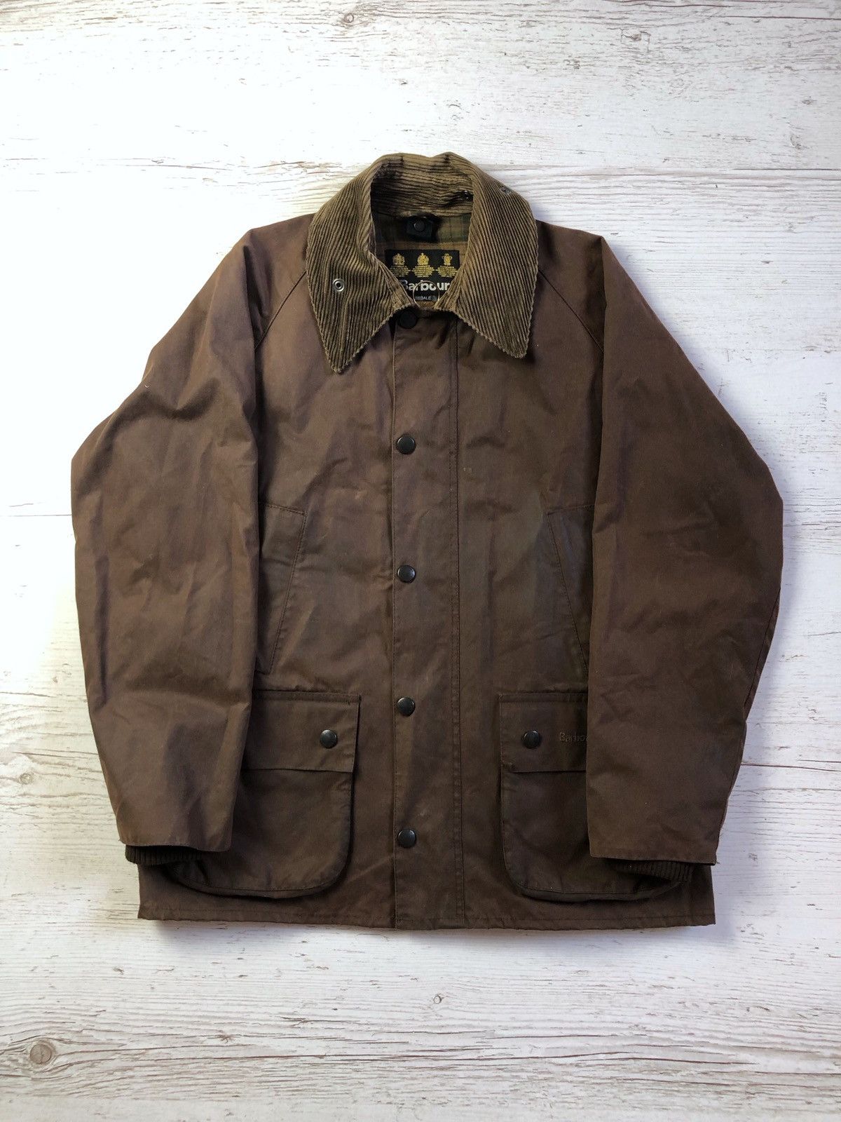 Barbour × Vintage Barbour bushman wax jacket | Grailed